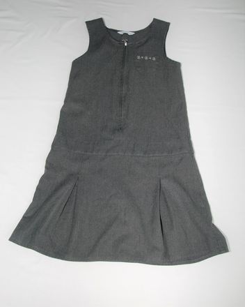 Grey Pinafore 7-8years M7S