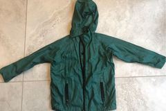 Selling with online payment: Brae Rainmac (5-7 yr old)  + free backup Winter Coat