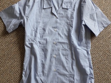 Selling with online payment: Girls Short Sleeved Blue Shirt 32"