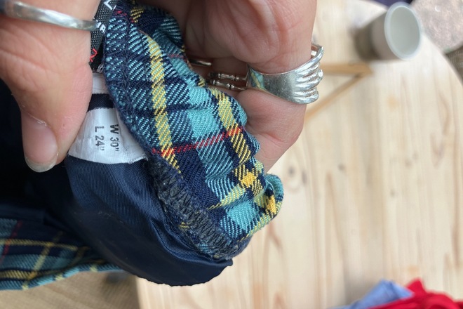 Tartan 4 Pleat Skirt