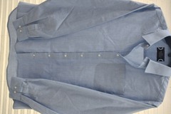 Selling with online payment: Blue Shirts (Snr) 16.5 Long sleeve