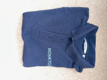 Selling with online payment:  3/4 Navy Polo