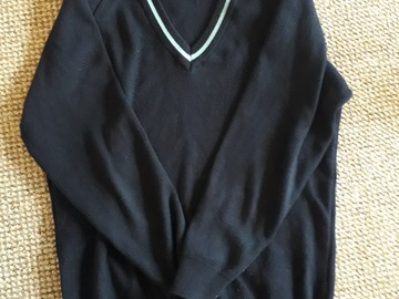 Selling with online payment: V-neck Coastal Stripe (Snr) 32"