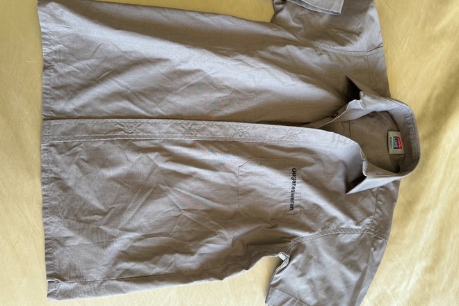 Grey School Shirts x 4 - Short Sleeve (12.5 inches)