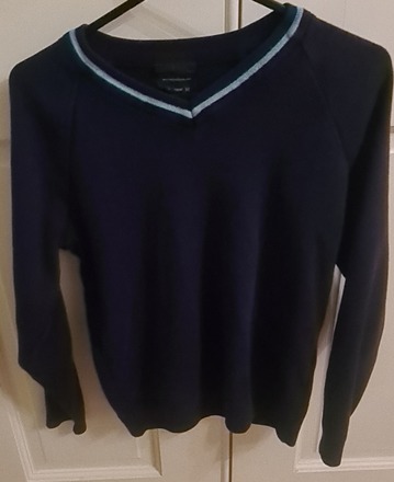 V-neck Coastal Stripe (Snr)