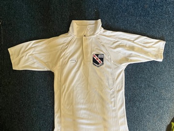 Selling with online payment: Crested Cricket Shirt