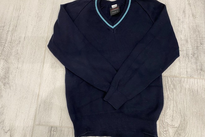 Coastal V-neck stripe 30"