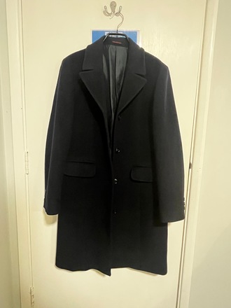 Navy Overcoat
