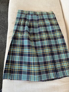 Tartan 4 Pleat Skirt
