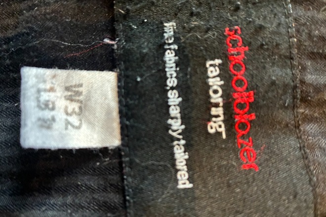 2 pairs School trousers W32, L31