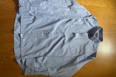 Selling with online payment: Blue Shirts - 16.5" collar - long sleeved excellent condition