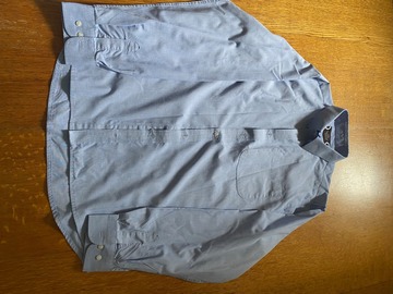 Selling with online payment: 16" Blue Shirts excellent condition long sleeved 