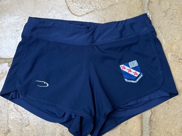 Selling with online payment: Crested Running Shorts 28”