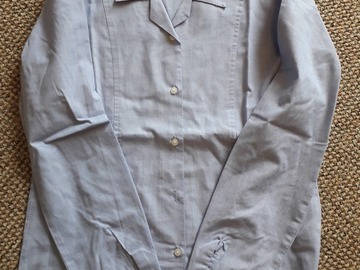 Selling with online payment: Girls Long Sleeved Blue Shirt 30"