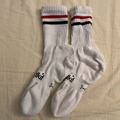 Selling with online payment: White PE Socks CH12 - 2