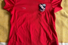 Selling with online payment: Red Fitness Shirt