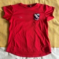 Selling with online payment: Red Fitness Shirt