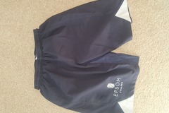 Selling with online payment: Navy games shorts
