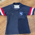 Selling with online payment: Boy’s navy rugby shirt 26”