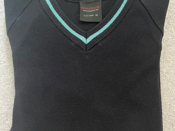 Selling with online payment: V-neck Coastal Stripe (Snr) 36”