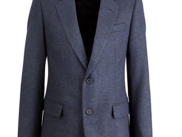 Selling with online payment: Navy Tweed Fitted Blazer