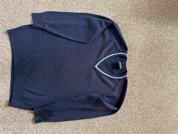 Selling with online payment: V-neck Coastal Stripe (Snr)