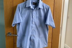 Selling with online payment: Boys Long Sleeved Blue Shirt 14" 34"