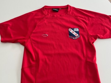 Selling with online payment: Crested Fitness Shirt