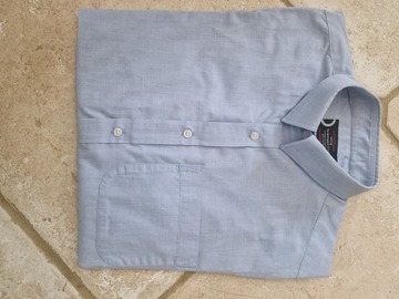 Selling with online payment: Blue Shirts (Snr) size 14.5" long sleeve 