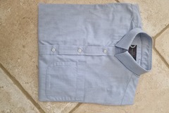 Selling with online payment: Blue Shirts (Snr) size 14.5" long sleeve 