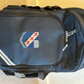 Selling with online payment: Crested navy rucksack