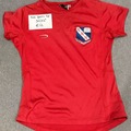 Selling with online payment: Good condition girls crested fitness shirt 30/32" £12