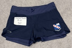 Selling with online payment: Good condition crested running shorts 30" £10