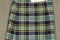 Selling with online payment: Good condition tartan skirt W30 L20" £17 D  