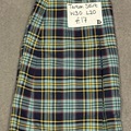 Selling with online payment: Good condition tartan skirt W30 L20" £17 D  