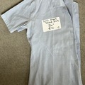 Selling with online payment: Good condition girls short sleeve blue shirt £4 C