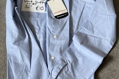Selling with online payment: Brand New girls long sleeve blue shirt 32" £10 B
