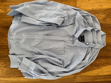 Selling with online payment: Blue Shirts (Snr)