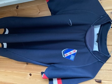 Free items: Hockey and Rugby crested top 34” chest