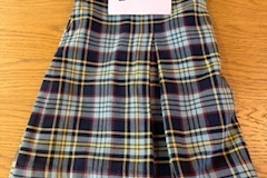 Selling with online payment: Tartan 4 Pleat Skirt