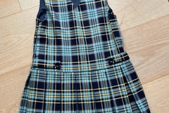 Selling with online payment: Navy Tartan Pinafore