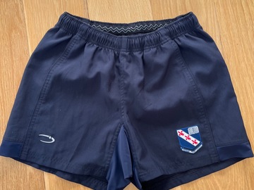 Selling with online payment: Crested Rugby Shorts