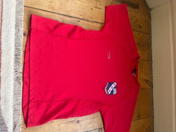 Selling with online payment: Crested Fitness Shirt