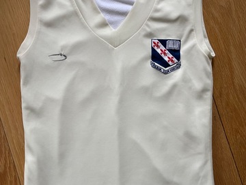 Selling with online payment: Crested Cricket Slipover 32" - NEARLY NEW