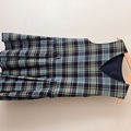 Selling with online payment: Navy Tartan Pinafore