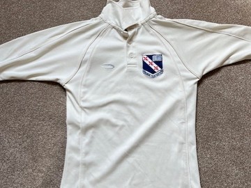 Selling with online payment: Crested Cricket Shirt
