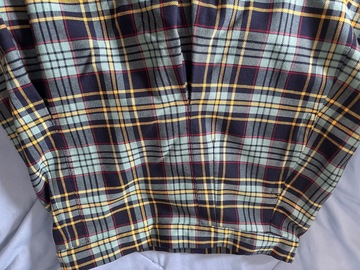 Selling with online payment: Tartan 4 Pleat Skirt