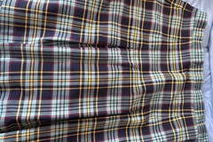 Selling with online payment: Tartan 4 Pleat Skirt
