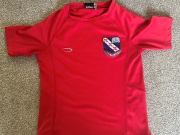 Selling with online payment: Crested Fitness Shirt