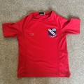 Selling with online payment: Crested Fitness Shirt